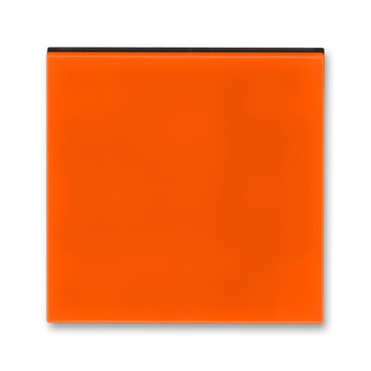 3559H-A00651 66 Kryt spínače kolébkového, oranžová / kouřová černá